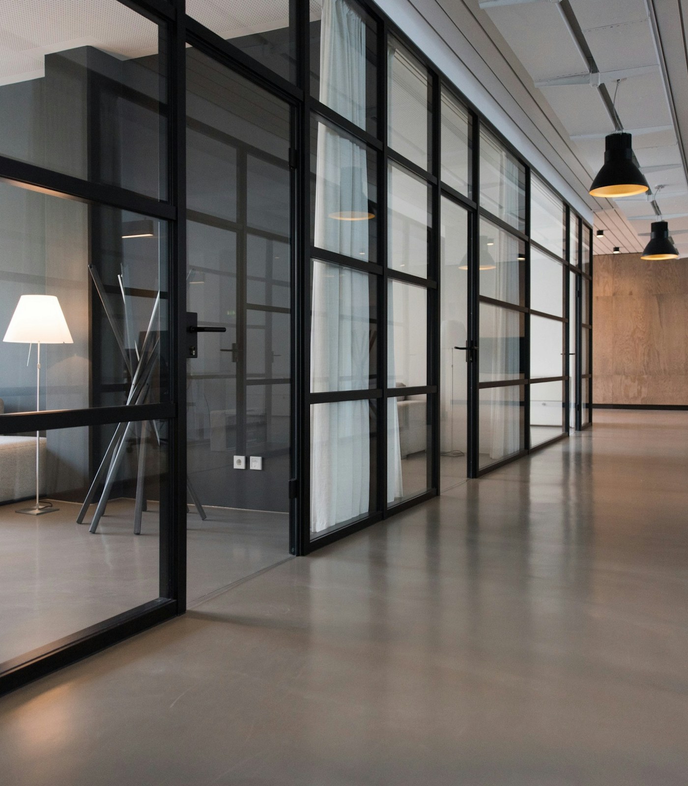 Interior of the firm's Chicago office